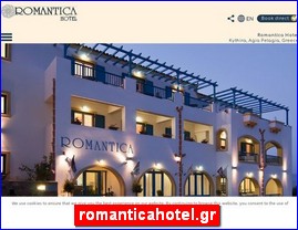 Hotels in Greece, romanticahotel.gr