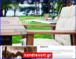 Hotels in Greece, sandresort.gr