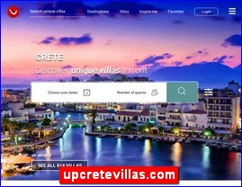 Hotels in Greece, upcretevillas.com