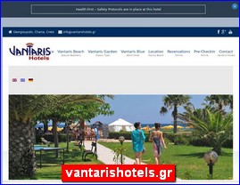 Hotels in Greece, vantarishotels.gr