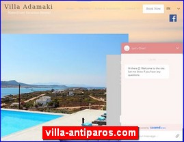 Hotels in Greece, villa-antiparos.com