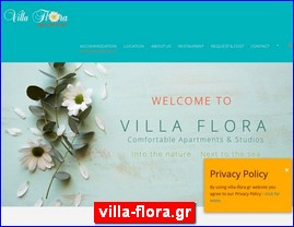 Hotels in Greece, villa-flora.gr