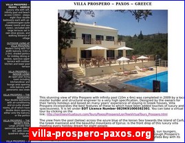 Hotels in Greece, villa-prospero-paxos.org