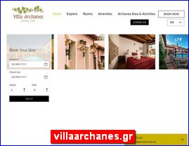 Hotels in Greece, villaarchanes.gr