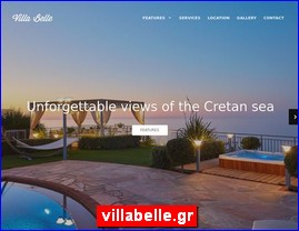 Hotels in Greece, villabelle.gr