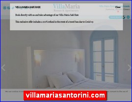 Hotels in Greece, villamariasantorini.com