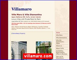 Hotels in Greece, villamaro.com