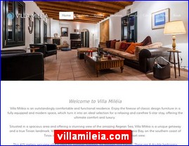 Hotels in Greece, villamileia.com