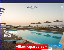 Hotels in Greece, villamiraparos.com