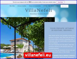 Hotels in Greece, villanefeli.eu