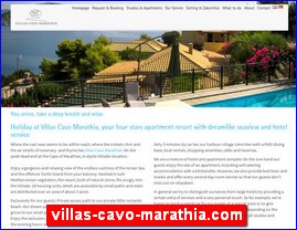 Hotels in Greece, villas-cavo-marathia.com