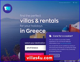 Hotels in Greece, villas4u.com