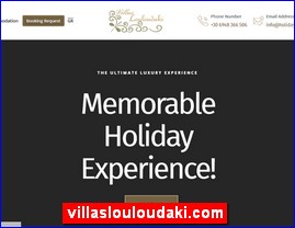 Hotels in Greece, villaslouloudaki.com