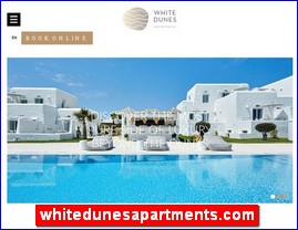 Hotels in Greece, whitedunesapartments.com