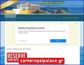 Hotels in Greece, zanteroyalpalace.gr