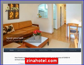 Hotels in Greece, zinahotel.com