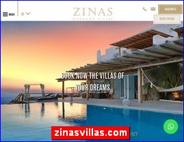 Hotels in Greece, zinasvillas.com