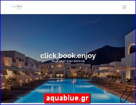 Hotels in Greece, aquablue.gr