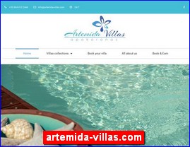 Hotels in Greece, artemida-villas.com