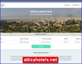 Hotels in Greece, atticahotels.net