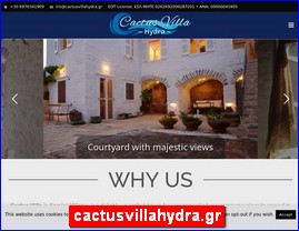 Hotels in Greece, cactusvillahydra.gr