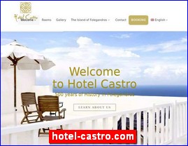 Hotels in Greece, hotel-castro.com