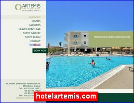 Hotels in Greece, hotelartemis.com