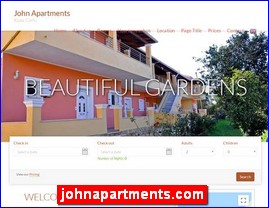 Hotels in Greece, johnapartments.com