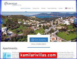 Hotels in Greece, kamilarivillas.com