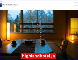 Hotels in Japan, highlandhotel.jp