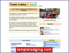 Hotels in Japan, templelodging.com